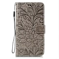 Miniatyrbilde 5 av 5: Kompatibel med Motorola Moto G34 5G Deksel Blonde Blomster PU Lær Flip Lommebok Telefon Deksel-xindaren Style F