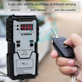 Miniatyrbillede 4 af 5: Fjernbetjenings nøgle infrarød frekvenstester 100M HZ til 1G HZ højpræcision digital display nøglebrik frekvenstester - Xin