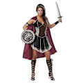Pikkukuva 3 / 5: Keskiaikainen roomalainen Xena soturipuku naisille, spartalainen soturi cosplay Halloween-karnevaalipuku - Xin Clothing only L