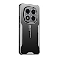Miniatyrbilde 1 av 4: Blade Series TPU Hybrid Metall Telefondeksel-Xin Silver For Redmi Note 14 Pro 4G Global