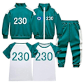 Miniatyrbillede 1 af 2: Squid Game 2-spiller Rollespil Kostume Sportswear Fuld Sæt - Xin No.230 120cm