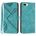 Miniatyrbillede 1 af 5: Etui Kompatibelt med iPhone 8 Plus / iPhone 7 Plus Cover Magnetisk Flip Wallet Læder Kompatibelt med iPhone 8 Plus / iPhone 7 Plus Cover-xindaren Green