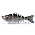 Miniatyrbild 1 av 5: Robot Simbad 10cm Multi-sektion Fiskebete med 6 Krokar, Livsliknande Hårdbete - Xin Z