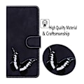 Miniatyrbillede 5 af 5: for Honor Magic 5 Lite 5G / X40 5G/X9a 5G Sommerfugl Print Fuld Beskyttelse Cover Læder Wallet Stand Telefon Case-Xin Black