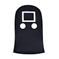 Miniatyrbild 3 av 5: Barnens Squid Game Jumpsuit Mask Handskar 3-delad Fest Rollspel Kostym Maskerad Kostym - Xin Square Mask 5-6 Years