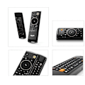 Pikkukuva 5 / 5: F10 Deluxe Fly Air Mouse 2.4GHz langaton näppäimistö - Xin