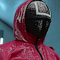 Miniatyrbild 4 av 4: Squid Game Kostym Populär Koreansk Squid Game H-Xin PINK XL