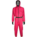 Miniatyrbild 1 av 5: Squid Game 2 Vuxen Triangel Vakt Jumpsuit-xindaren Square XL