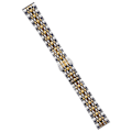 Miniatyrbilde 2 av 3: For Garmin Lily 2 Klokkereim 7 Perle 14mm Rustfritt Stål Erstatningsreim-Xin Silver Gold