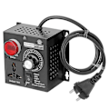 Miniatyrbillede 1 af 5: AC 220v 4000w Kompakt Variabel Spændingsregulator Bærbar Hastighed Temperatur Lys Spænding - Xin EU Plug