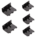 Miniatyrbilde 3 av 5: 5 stk. Batterideksel Erstatningsdeler for Xbox One-Xin White