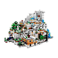 Miniatyrbild 1 av 3: Aleko Minecraft Set Mountain Cave Minecraft My World Series Passar Julgåva-Xin