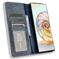Pikkukuva 2 / 5: Yhteensopiva ZTE nubia Z60 Ultra Lompakko Nahkakotelo Jalustalla Magneettisella Sulkemisella - xindaren Style D