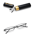 Miniatyrbilde 2 av 5: Effektive og stilige lesebriller, diopter (+1.0-+4.0) gull-Xin Gold 3.5