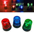 Miniatyrbillede 4 af 4: Industrielle LED roterende strobe advarselslys, elektriske roterende signallys til nødsituationer - xindaren Blue