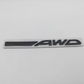 Pikkukuva 1 / 5: 1kpl 3D metallinen Crosstrek Awd Brz yhteensopiva Wrx auton kirjain lokasuoja tunnus sivu takaluukku merkki tarra auto tarvikkeet-xindaren full black AWD