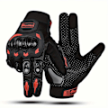 Miniatyrbild 1 av 5: Motorcykelhandskar för kvinnor, pekskärm, sommar, motorcykel, cross, helfingerhandskar för landsväg, cykling, klättring, motocross - xindaren Red L