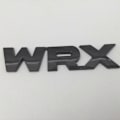 Pikkukuva 1 / 5: 1kpl 3D metallinen Crosstrek Awd Brz yhteensopiva Wrx auton kirjain lokasuoja tunnus sivu takaluukku merkki tarra auto tarvikkeet-xindaren black WRX