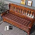 Miniatyrbillede 1 af 5: Fire årstider generel fortykket lang massivt træ sofahynde - Xin coffee 48*170cm