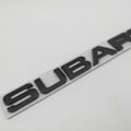 Pikkukuva 1 / 5: 1kpl 3D metallinen Crosstrek Awd Brz yhteensopiva Wrx auton kirjain lokasuoja tunnus sivu takaluukku merkki tarra auto tarvikkeet-xindaren black Subaru