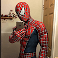 Miniatyrbild 3 av 5: Remy Spiderman Vuxen Onesie Cosplay Kostym Party Favor-Xin S