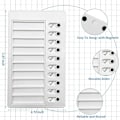 Pikkukuva 2 / 5: Lasten Kotitehtävätaulu - Minun Kotitehtävärutiini - Tyhjä Muovinen Tarkastustaulu 2 Irrotettavalla Korttipaperilla ja 4 Magneetti -Xin White Simplicity