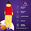 Miniatyrbild 4 av 4: Vuxen Onesie Pyjamas Djur Onesie Halloween Kostym Julpyjamas Onesie-Xin Bear Large