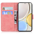 Miniatyrbild 2 av 5: för Honor Magic 5 Lite 5G / X40 5G/X9a 5G Fjärilstryck Fullt Skydd Läder Plånbok Ställ Telefonfodral-Xin Pink