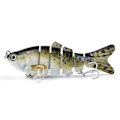 Miniatyrbild 1 av 5: Robot Simbad 10cm Multi-sektion Fiskebete med 6 Krokar, Livsliknande Hårdbete - Xin R