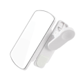 Miniatyrbilde 1 av 5: Universal Smartphone Kamera Speilrefleksjon Klips Liten Størrelse Enkel Installasjon Mobiltelefon Selfie Refleksjon Speil Klips-Xin White