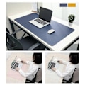 Miniatyrbillede 2 af 5: Computer Musemåtte Stor Skridsikker Tyk PVC Vandtæt Bærbar Foldbar Ensfarvet Laptop Gaming Musemåtte Computertilbehør - xindaren Blue-Pink M