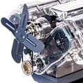 Miniatyrbillede 2 af 5: DIY Mini V8 Motor Model Kit Arbejdende Miniature Motor Sølv js-Xin