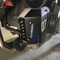Miniatyrbild 2 av 5: Passar Yamaha MT-07 MT07 MT07 FZ07 FZ-07 2014 2015 2016 2017 2018 2019 2020 Kylvätskebehållare Skydd Kylare Skydd - Xin Orange