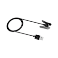 Miniatyrbillede 2 af 5: Type A til Garmin Vivosmart 4 1m Udskiftnings USB Data Synkroniserings Ladekabel Ledning med Ladeklips - Xin