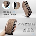 Miniatyrbillede 3 af 4: Kompatibel med CaseMe 008 Aftagelig Multifunktionel Læder Telefon Cover - xindaren Compatible with Samsung Galaxy A36