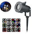 Miniatyrbilde 2 av 5: LED-projektorlys for julebelysning, LED-projektor kompatibel med jule-/halloween-projektorlys, vanntett IP65 julebelysning utendørs LED-Xin