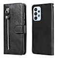 Miniatyrbillede 1 af 5: Læderetui til Samsung Galaxy A23 /Galaxy M23/Galaxy F23-Xin Black