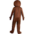 Miniatyrbillede 2 af 5: Is-Gingerbreadmandragt til Voksne, Julekagekostume-Xin M