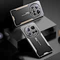 Miniatyrbillede 2 af 4: Blade Series TPU Hybrid Metal Telefon Cover - Xin Silver For Xiaomi 15 Ultra