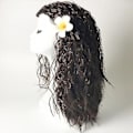 Pikkukuva 1 / 5: Aikuisten Lasten Prinsessa Waina Moana Puku Mekko Kaulakoru Peruukki Tyttöjen Halloween Juhlat Moana Mekko Puku Cosplay-Xin 10t