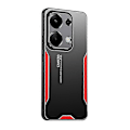 Pikkukuva 1 / 4: Blade-sarjan TPU Hybrid Metal -puhelinkotelo - Xin Red For Xiaomi Redmi Note 13 Pro 4G