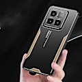 Miniatyrbillede 4 af 4: Blade Series TPU Hybrid Metal Telefon Cover - Xin Red For Xiaomi 14 Pro