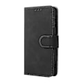 Miniatyrbillede 2 af 4: kompatibel ZTE Blade A31 Ensfarvet Hudfornemmelse Magnetisk Spænde Horisontal Flip Kalvetekstur PU Læder Etui med Holder - xindaren