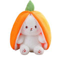 Miniatyrbillede 1 af 5: Kanin Bunny Udstoppede Søde Bløde Plysdyr Gemmeleg Dyr Plysdukke Legetøj Gave-xindaren carrot 18cm
