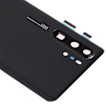 Miniatyrbillede 4 af 5: til Huawei P30 Pro Batteri Cover med Klæbemærke+Kameraglas Cover - Sort-Xin Black