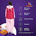 Miniatyrbild 5 av 5: Vuxen Onesie Pyjamas Djur Onesie Halloween Kostym Julpyjamas Onesie-Xin Piglet Medium