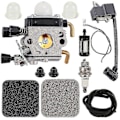 Miniatyrbillede 1 af 5: Tændspole Karburator Kit til Stihl Fs80r Fs85 Fs80 Karburator-Xin
