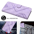 Miniatyrbillede 5 af 5: Etui Kompatibelt med iPhone 8 Plus / iPhone 7 Plus Cover Magnetisk Flip Wallet Læder Kompatibelt med iPhone 8 Plus / iPhone 7 Plus Cover-xindaren Purpel