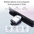 Miniatyrbild 5 av 5: 2024 1TB 2TB Ultra Dual Drive USB Typ-C - USB-C, USB 3.1 för Android Smartphone, MacBook, Tablets, PC-Xin