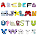 Miniatyrbillede 1 af 3: Alphabet Lore Plyslegetøj 26 Bogstaver Dyr Plushie Uddannelsesdukke til Børn Voksne Halloween Julegave-Xin I